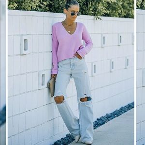 Vici Basin Lavender sweater